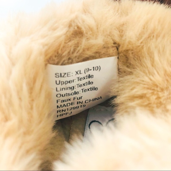 Jessica Simpson Micro Suede Bootie Slipper Size XL (9-10) NWT - Picture 10 of 10